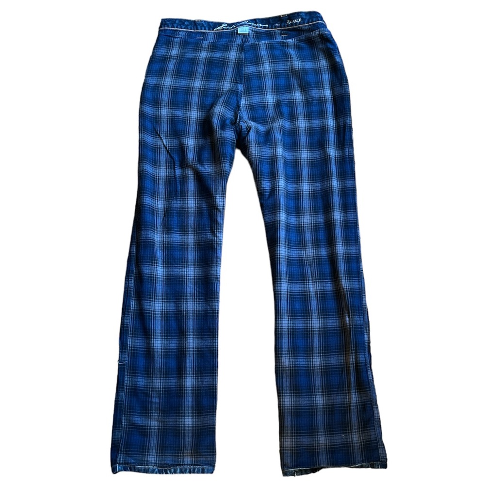 Eddie Bauer jeans flannel lined straight leg 38 x 36 tall - Picture 3 of 14